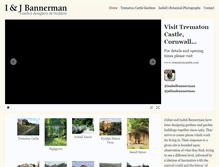 Tablet Screenshot of bannermandesign.com